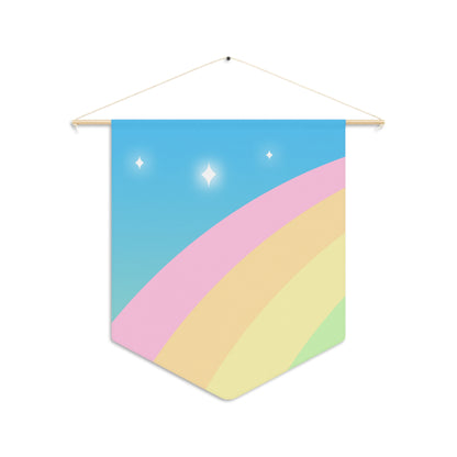 Pin Collection Pennant - Daytime Rainbow