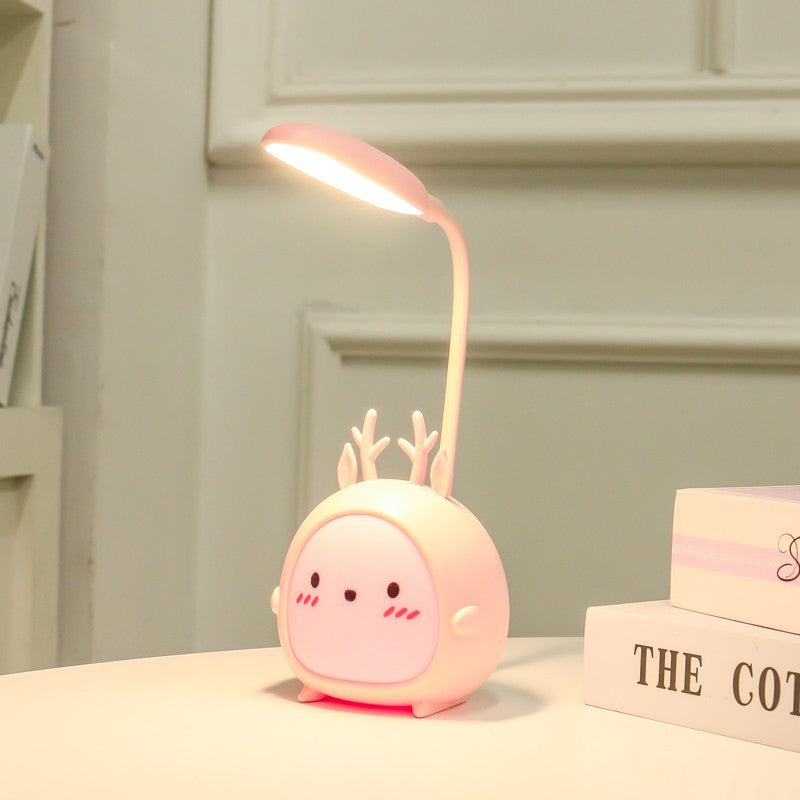 Cutie Animal LED Night Light pink deer