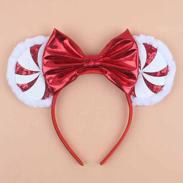 Christmas Mouse Ears Headbands 3