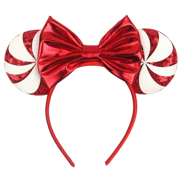 Christmas Mouse Ears Headbands 1