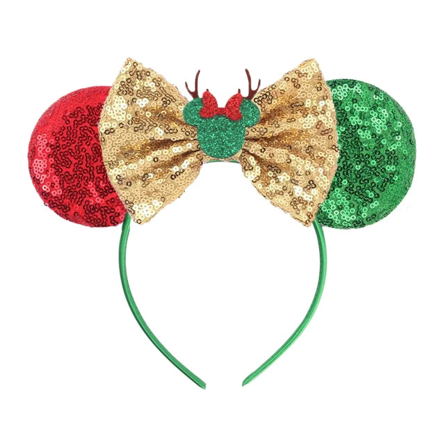 Christmas Mouse Ears Headbands 44