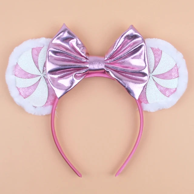 Christmas Mouse Ears Headbands 4