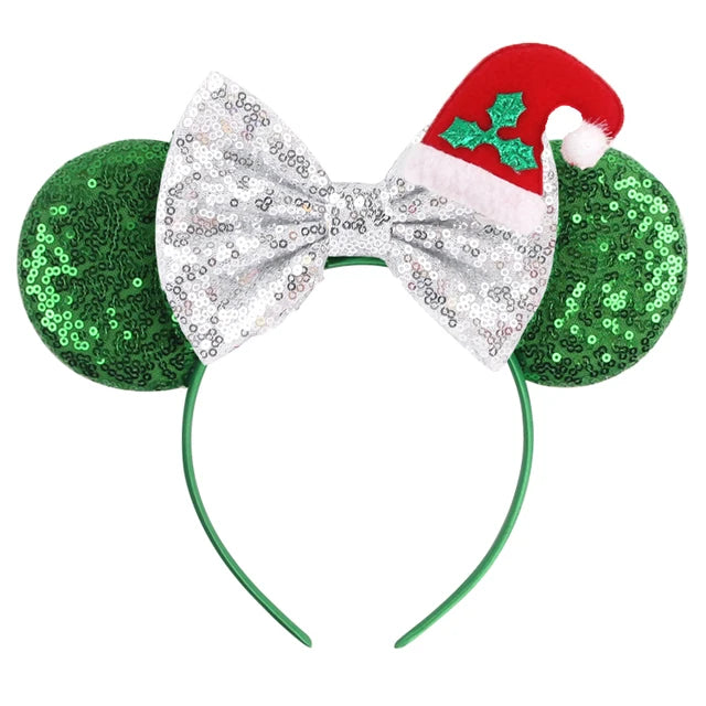 Christmas Mouse Ears Headbands 40