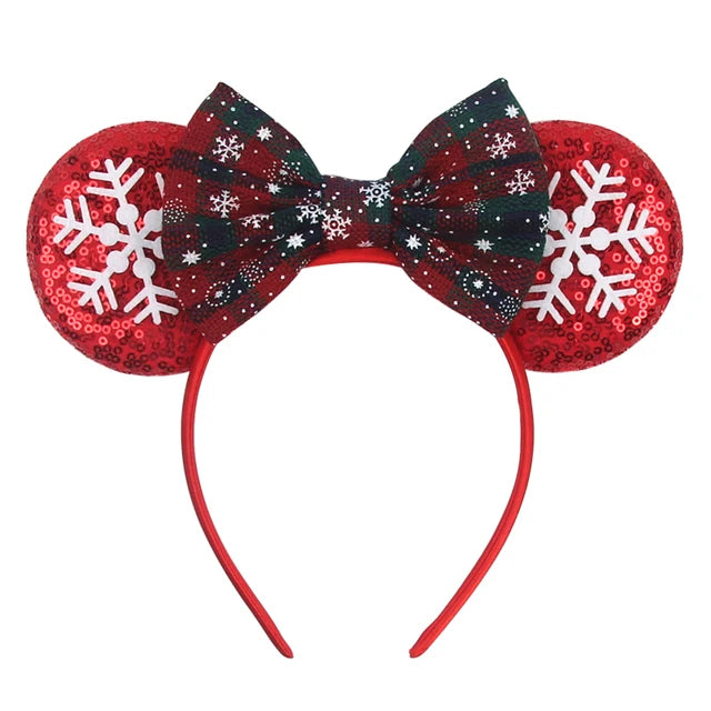 Christmas Mouse Ears Headbands 10