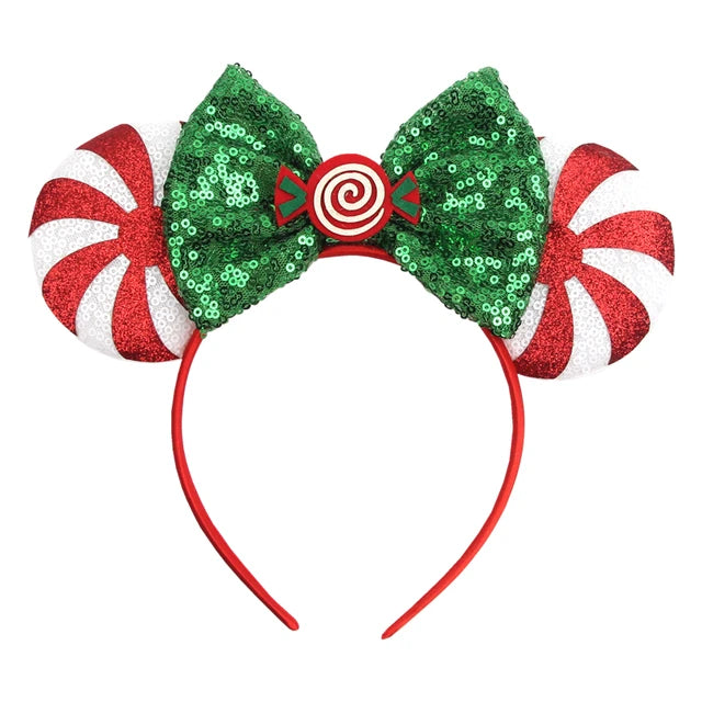 Christmas Mouse Ears Headbands 28