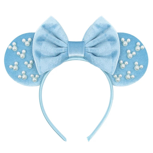 Velvet Mouse Ears Headband Collection 1