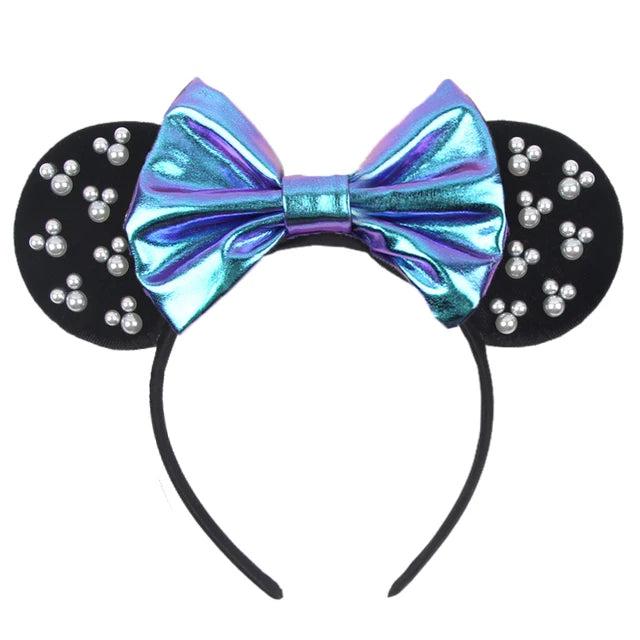 Velvet Mouse Ears Headband Collection 22