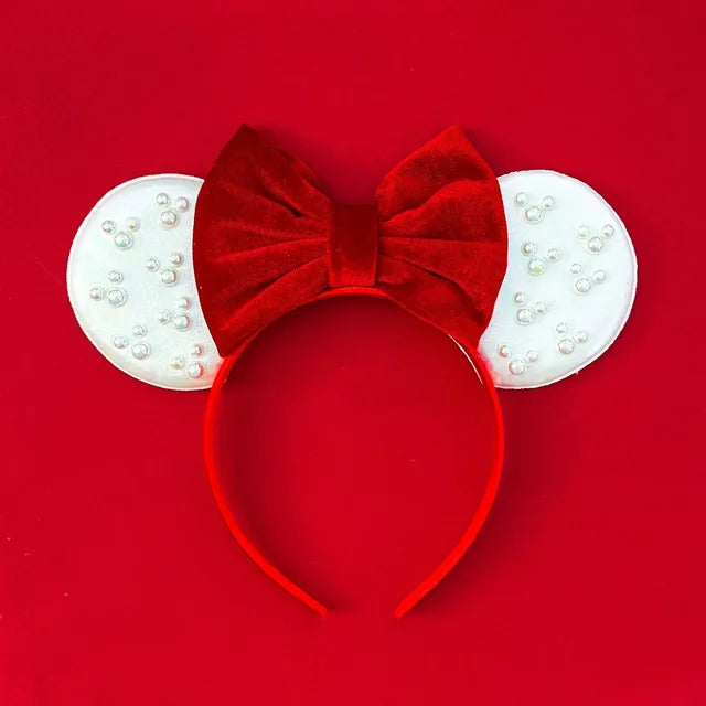 Velvet Mouse Ears Headband Collection 9