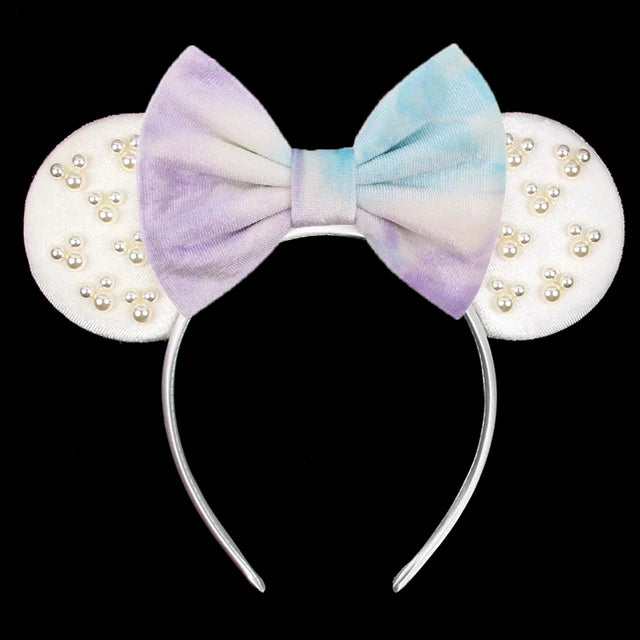 Velvet Mouse Ears Headband Collection 27