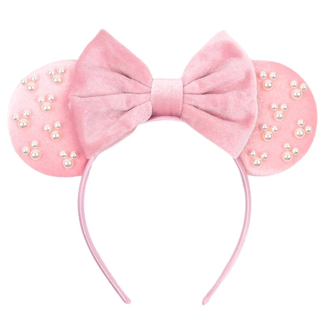 Velvet Mouse Ears Headband Collection 3