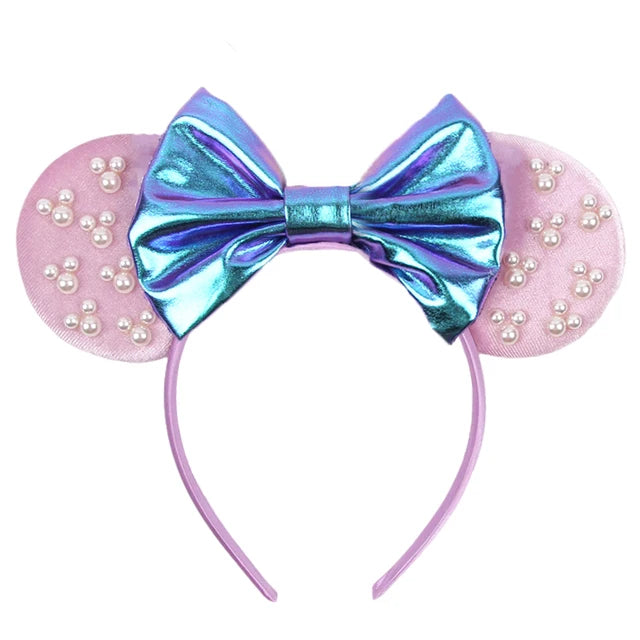 Velvet Mouse Ears Headband Collection 37