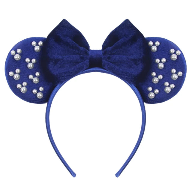 Velvet Mouse Ears Headband Collection 2