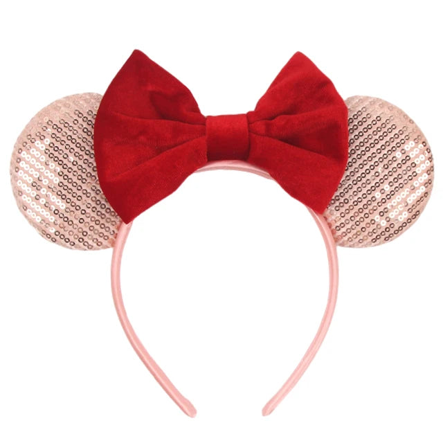 Velvet Mouse Ears Headband Collection 32