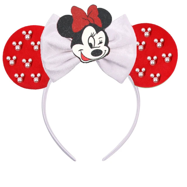 Velvet Mouse Ears Headband Collection 29