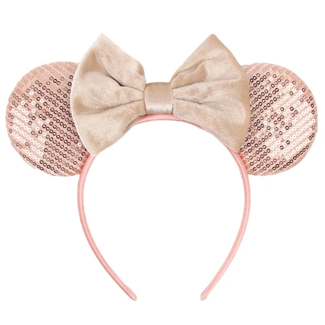 Velvet Mouse Ears Headband Collection 33