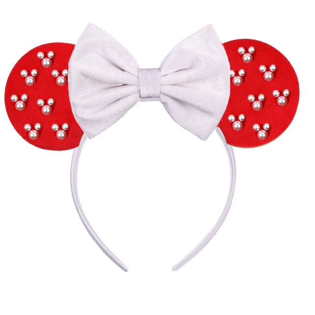 Velvet Mouse Ears Headband Collection 23