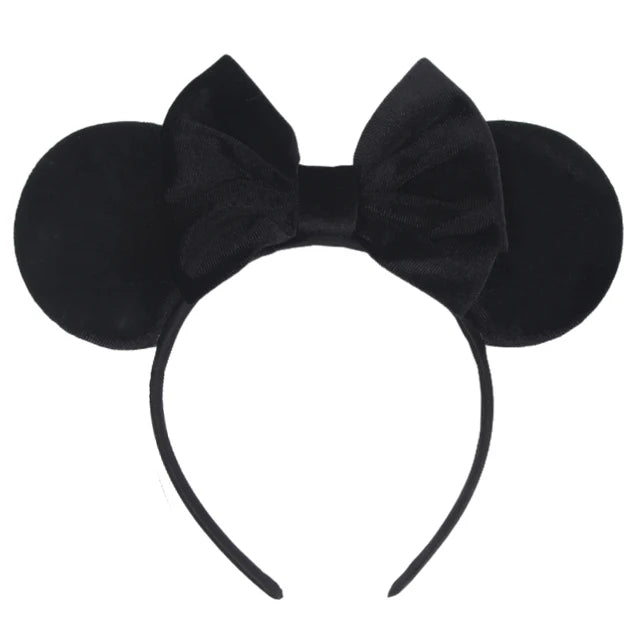 Velvet Mouse Ears Headband Collection 31