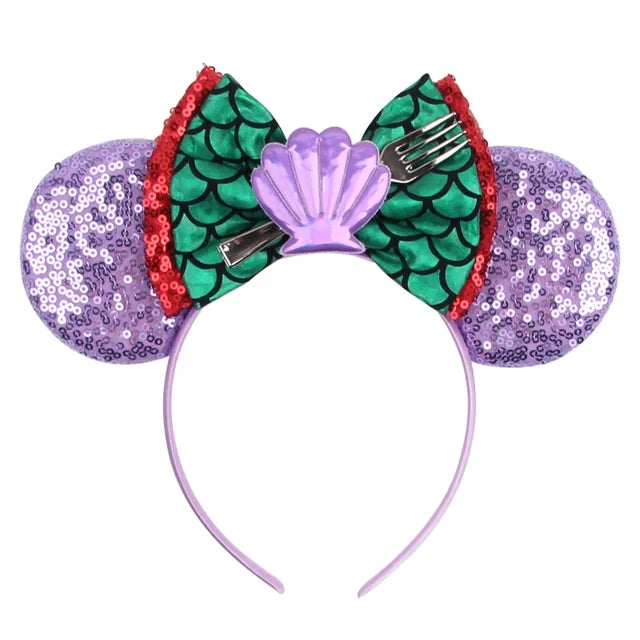 Mermaid Mouse Ears Headband Collection 25