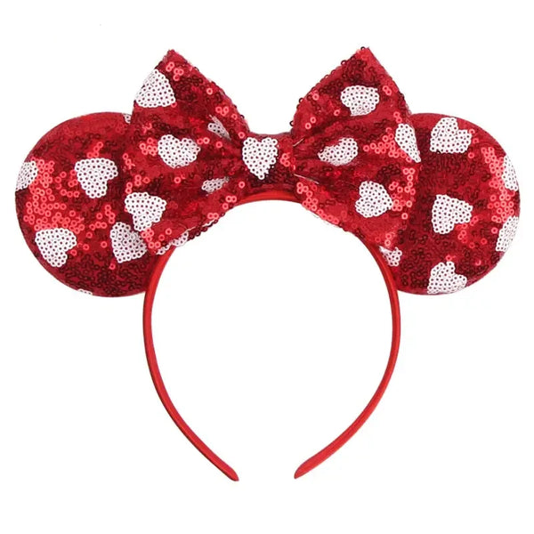 Valentine's Day Mouse Ears headband