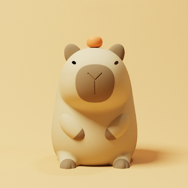 Capybara Silicone Night Light