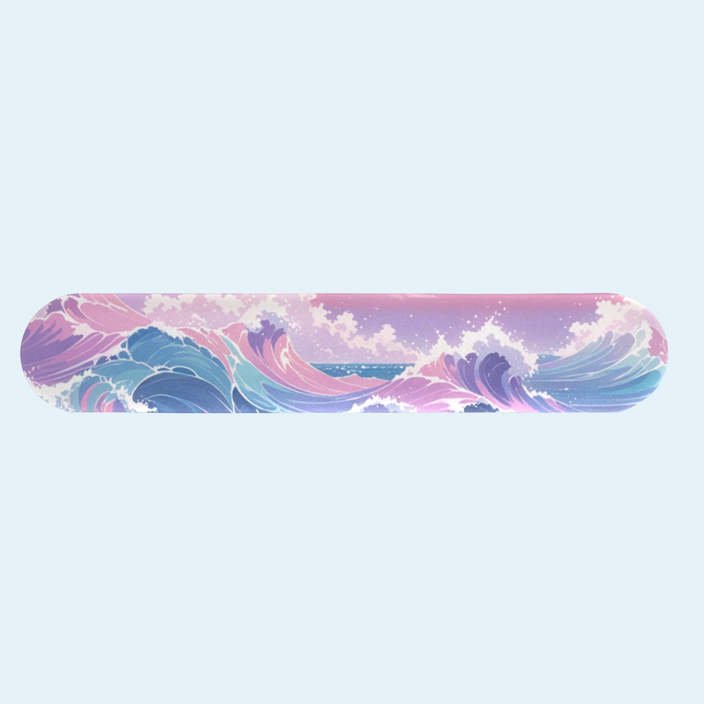 Pastel Waves Keyboard Hand Rest