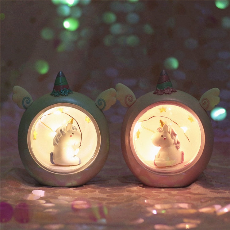 Unicorn Globe LED Night Light