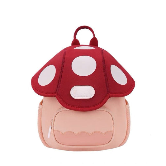 Red Mushroom Mini Backpack Purse