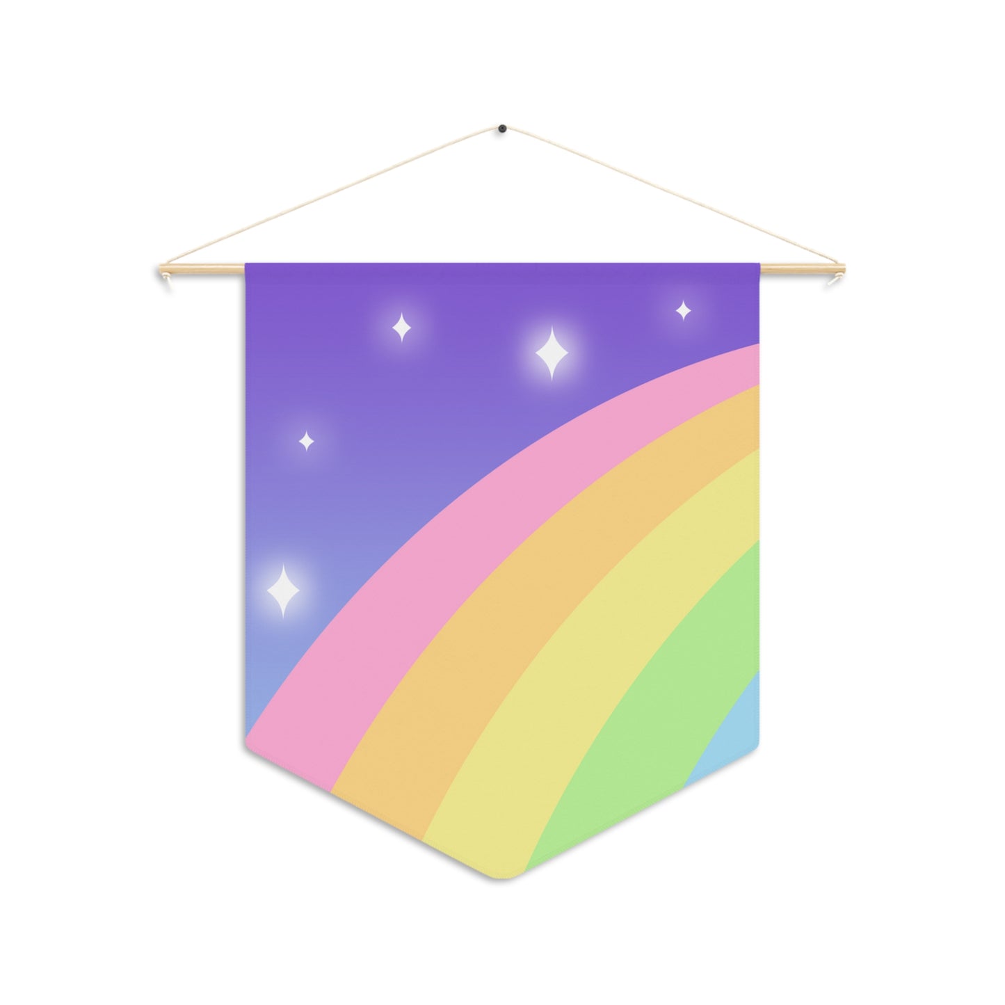 Pin Collection Pennant - Nighttime Rainbow