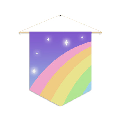 Pin Collection Pennant - Nighttime Rainbow