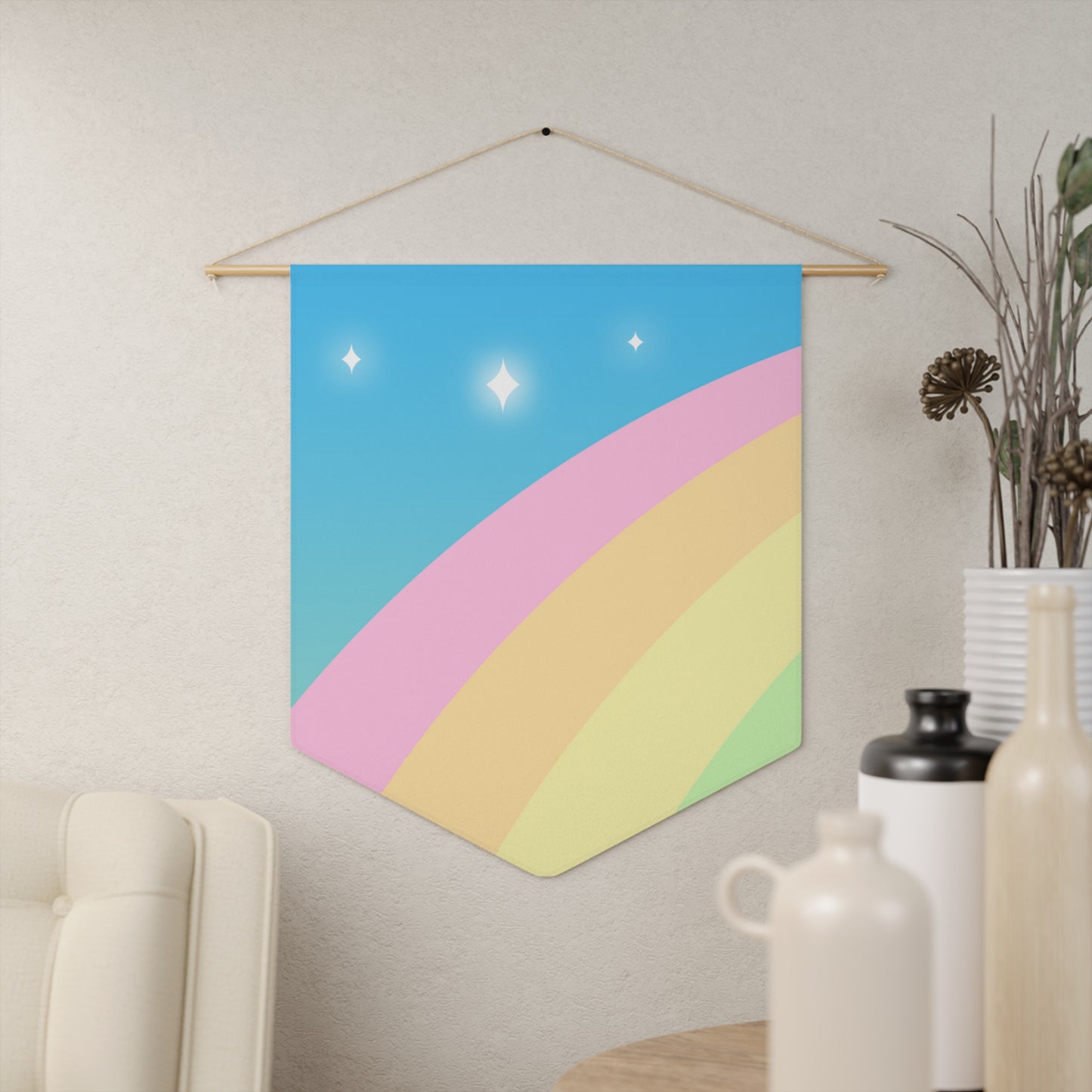 Pin Collection Pennant - Daytime Rainbow