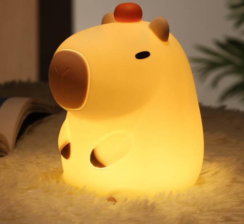 Capybara Silicone Night Light