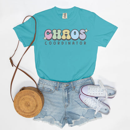 Chaos Coordinator Comfort Colors Tee