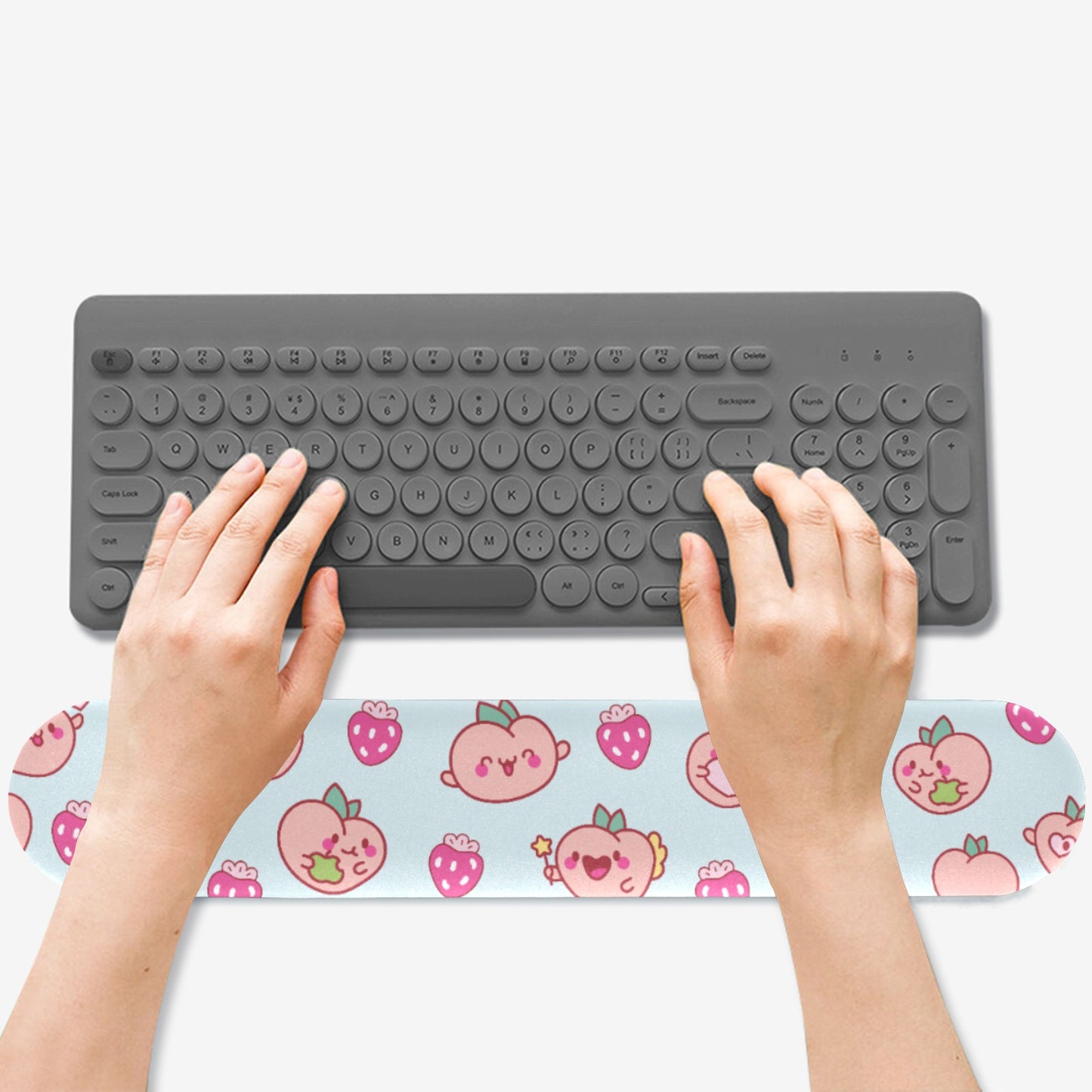 Peaches & Strawberries Keyboard Hand Rest