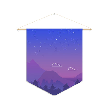 Pin Collection Pennant - Vapor Sky