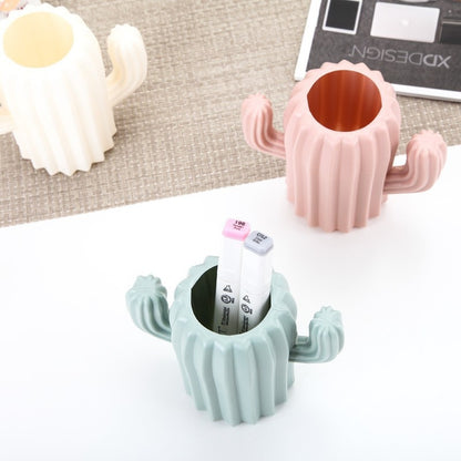 Pastel Cactus Pencil Holder