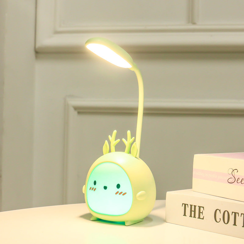 Cutie Animal LED Night Light green deer