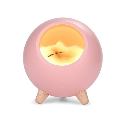 Sleepy Kitty LED Night Light