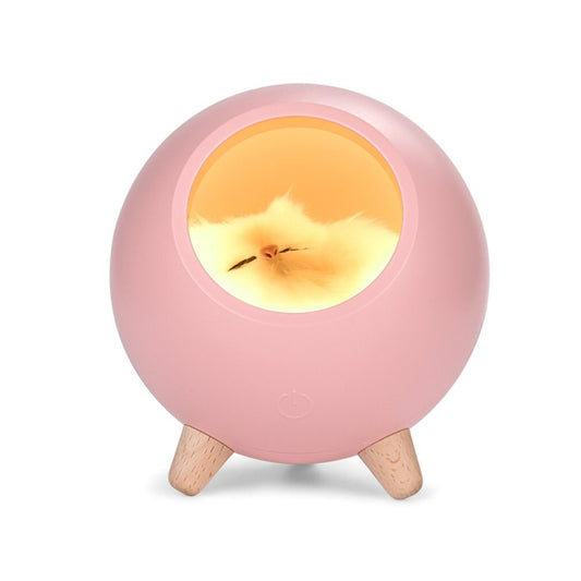 Sleepy Kitty LED Night Light