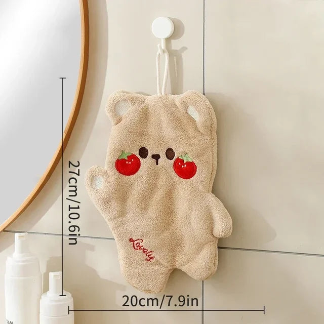 Cute Animals Hanging Hand Towels