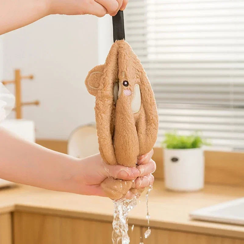 Cute Animals Hanging Hand Towels