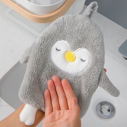 Penguin Hanging Hand Towels