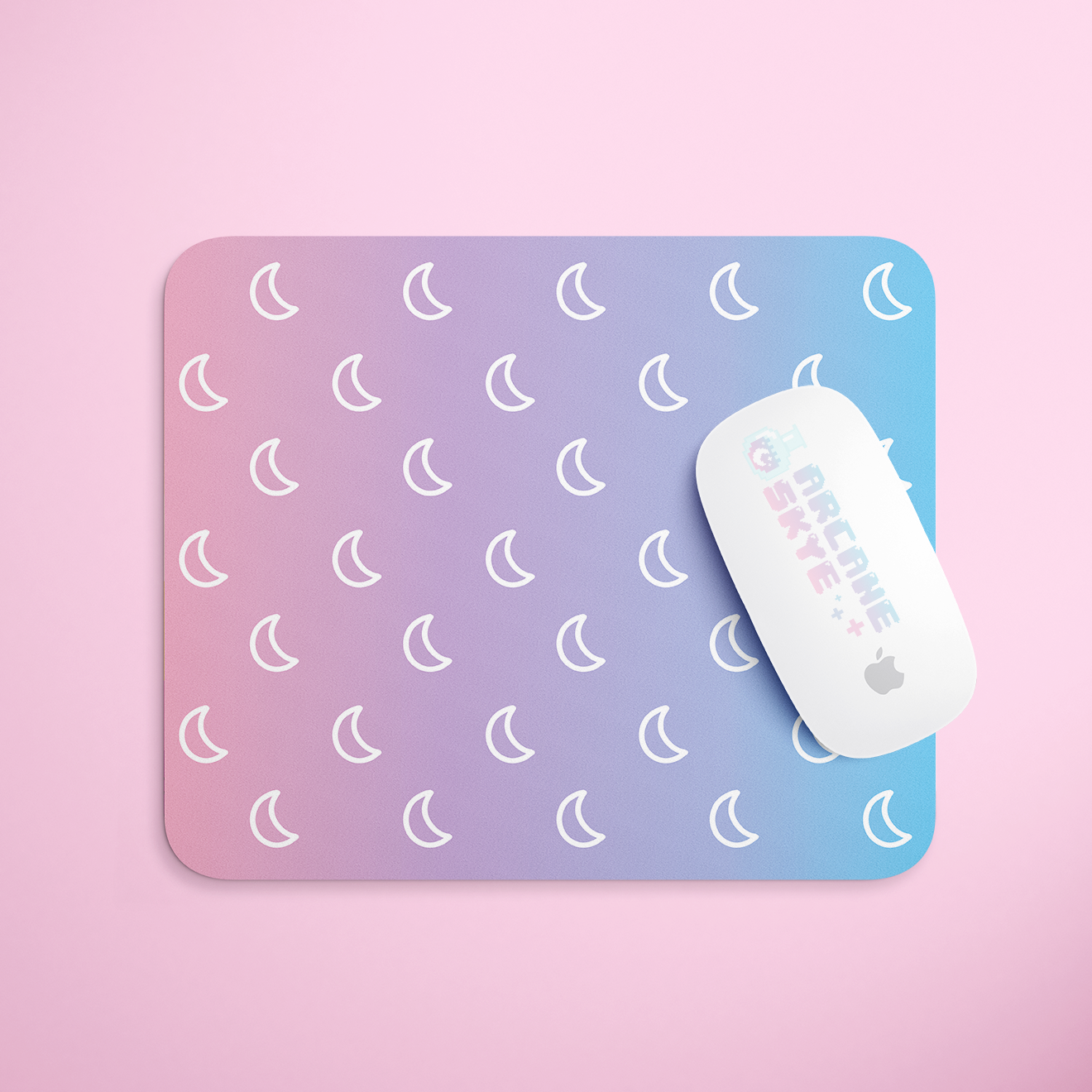 Moon Gradient Mousepad