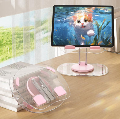 Acrylic Rotating Tablet Stand