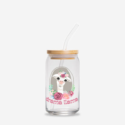 Drama Llama Glass Can 16oz