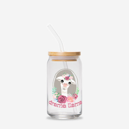 Drama Llama Glass Can 16oz