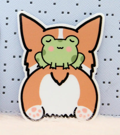 a close up of a sticker of a cat