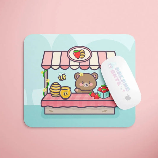 Honeybee Bear Mousepad